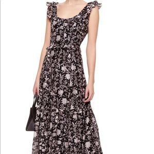 Ulla Johnson - Brigitte Floral Organza Dress